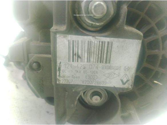 8200725683 ALTERNADOR RENAULT SCENIC II (JM0/1_)|Desguaces La Cabaña