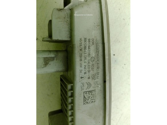 6325G3 PILOTO LUZ DIURNA DER PEUGEOT PARTNER Tepee|Desguaces La Cabaña