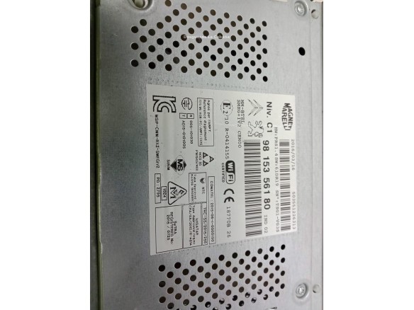 9821851780 PANTALLA MULTIMEDIA PEUGEOT PARTNER Tepee|Desguaces La Cabaña