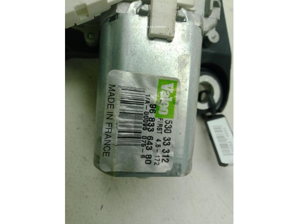 9840123880 MOTOR LIMPIAPARABRISAS TRA PEUGEOT PARTNER Tepee|Desguaces La Cabaña