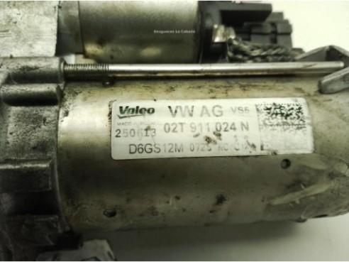 02T911024N, D6GS12M ARRANQUE SEAT IBIZA IV (6J5, 6P1)|Desguaces La Cabaña