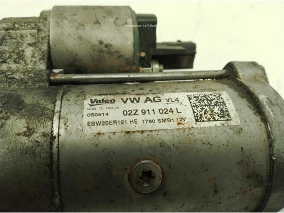 02Z911024L ARRANQUE AUDI A3 (8V1, 8VK)|Desguaces La Cabaña