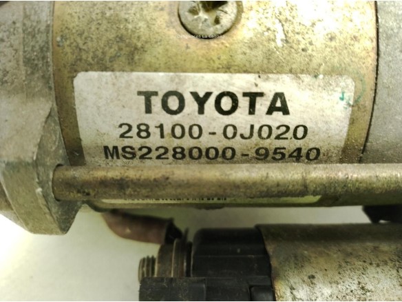 281000J020, ARRANQUE TOYOTA YARIS (_P1_)|Desguaces La Cabaña