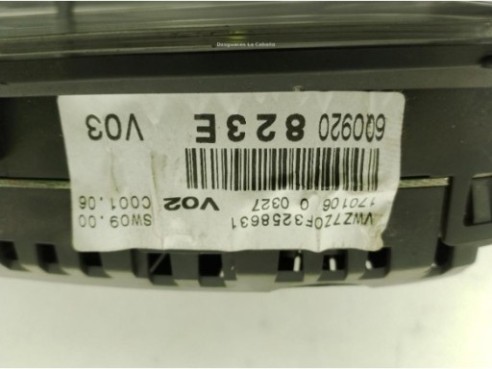 6Q0920823E CUADRO INSTRUMENTOS VW POLO (9N_)|Desguaces La Cabaña