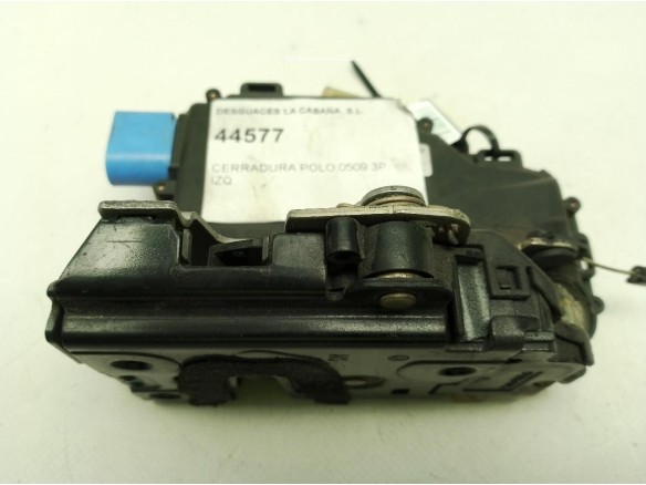 CERRADURA PUERTA LAT DEL IZQ VW POLO (9N_)|Desguaces La Cabaña