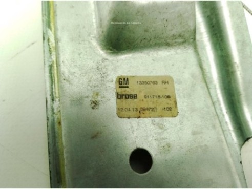 ELEVALUNAS PUERTA LAT TRA DER OPEL ASTRA J Sports Tourer (P10)|Desguaces La Cabaña