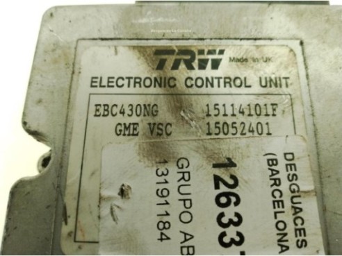 13191184 GRUPO ABS OPEL ASTRA H (A04)|Desguaces La Cabaña