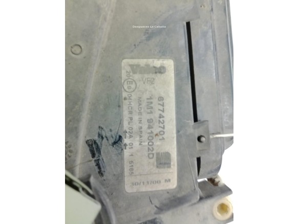 1M1941016 FARO DERECHO SEAT TOLEDO II (1M2)|Desguaces La Cabaña