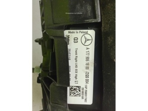 A1779061800 PILOTO TRA DER INT MERCEDES BENZ CLASE A (W177)|Desguaces La Cabaña