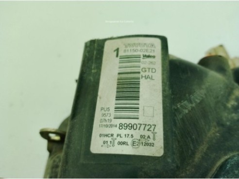 8117002J71, 8115002E21 FARO IZQUIERDO TOYOTA AURIS (_E18_)|Desguaces La Cabaña