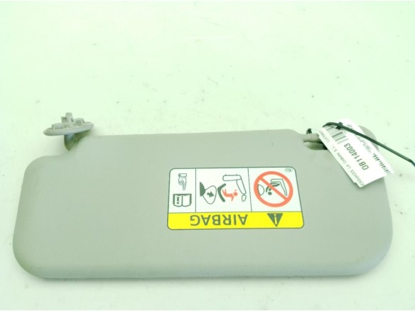 7431002K80B0 PARASOL DER TOYOTA AURIS (_E18_)|Desguaces La Cabaña