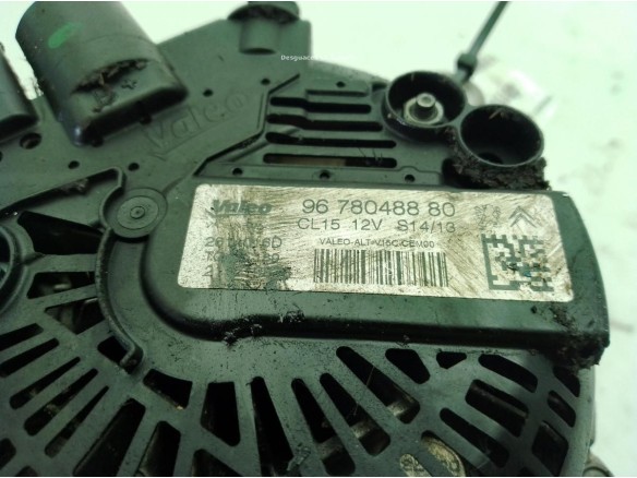9678048880 ALTERNADOR PEUGEOT 308 (4A_, 4C_)|Desguaces La Cabaña