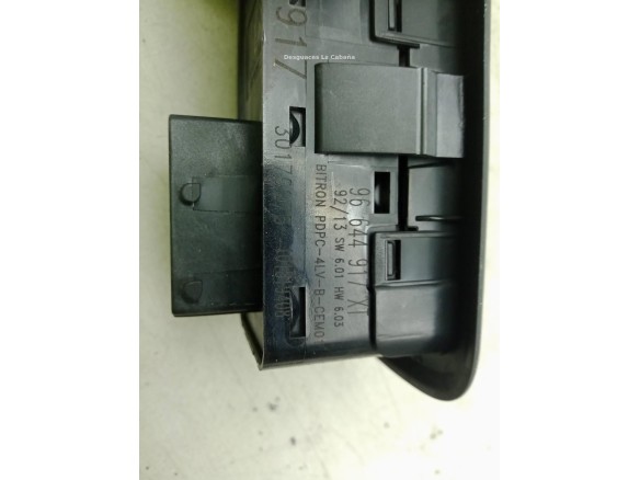 649028 MANDO ELEVALUNAS PUERTA LAT DEL IZQ PEUGEOT 308 (4A_, 4C_)|Desguaces La Cabaña