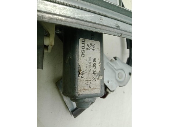 9221Q2 ELEVALUNAS PUERTA LAT DEL IZQ PEUGEOT 607 (9D, 9U)|Desguaces La Cabaña