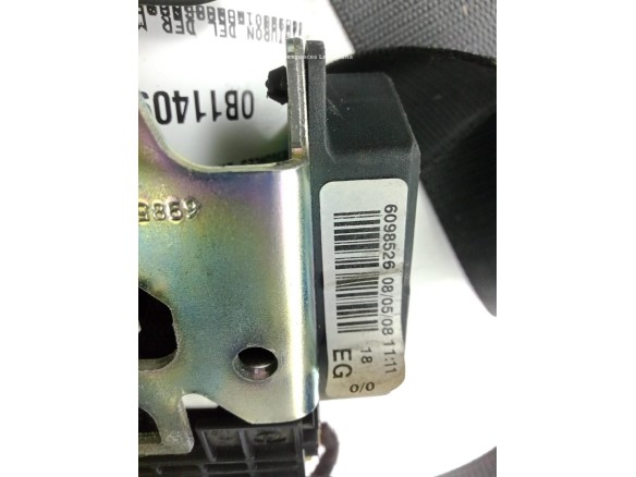 A63986039859A65 CINTURON DEL DER MERCEDES BENZ VITO / MIXTO Furgón (W639)|Desguaces La Cabaña