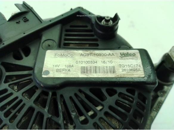 010100334 ALTERNADOR FORD S-MAX (WA6)|Desguaces La Cabaña