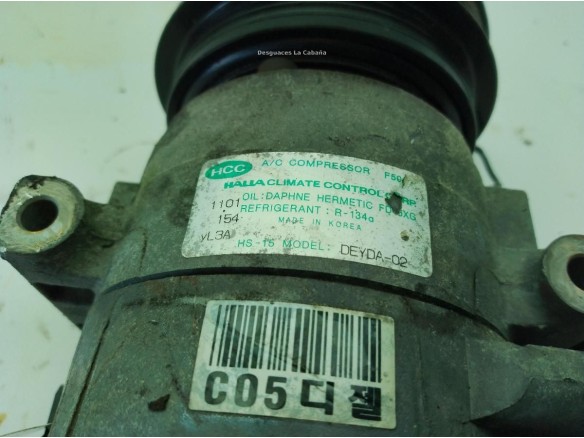 9770117800 COMPRESOR AA HYUNDAI MATRIX (FC)|Desguaces La Cabaña