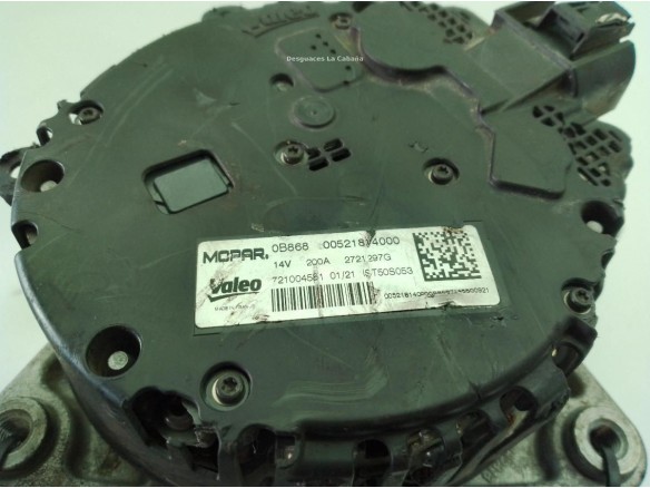 2721297G ALTERNADOR FIAT 500 C (312_)|Desguaces La Cabaña