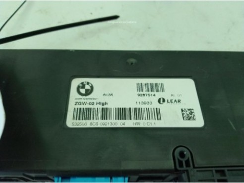 9267514 MODULO ELECTRONICO BMW 6 Coupé (F13)|Desguaces La Cabaña