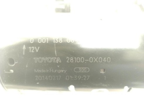 0001138064, ARRANQUE TOYOTA VERSO (_R2_)|Desguaces La Cabaña