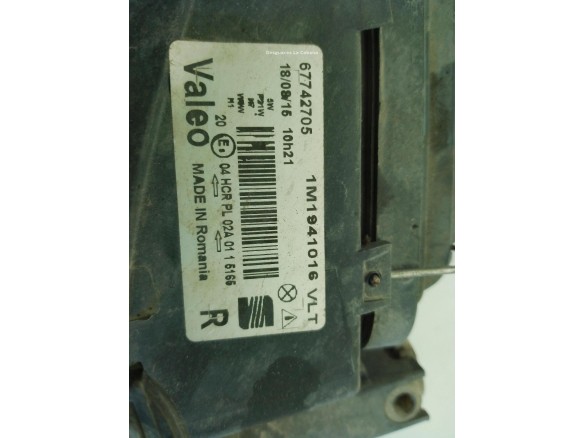 1M1941016 FARO DERECHO SEAT TOLEDO II (1M2)|Desguaces La Cabaña