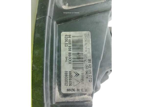 6206L4 FARO DERECHO CITROEN C4 I (LC_)|Desguaces La Cabaña
