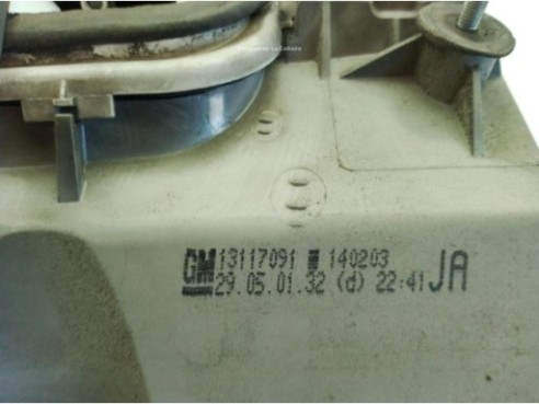 13117091 PILOTO TRA IZQ EXT OPEL ASTRA G Fastback (T98)|Desguaces La Cabaña