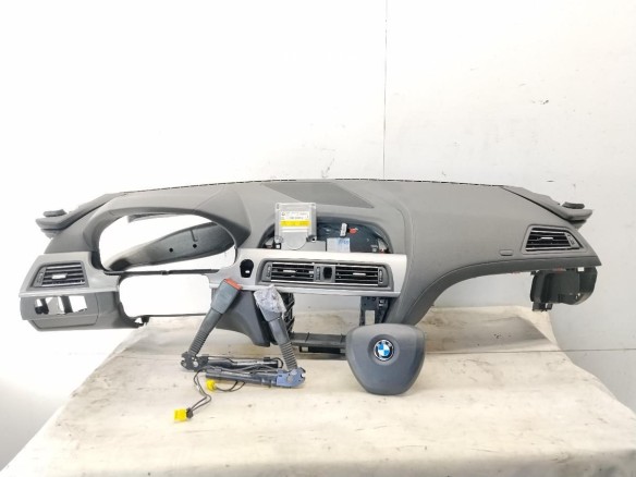   KIT AIRBAGS + SALPICADERO + CINTURONES O ANCLAJE + CENTRALIT BMW 6 Coupé (F13)|Desguaces La Cabaña