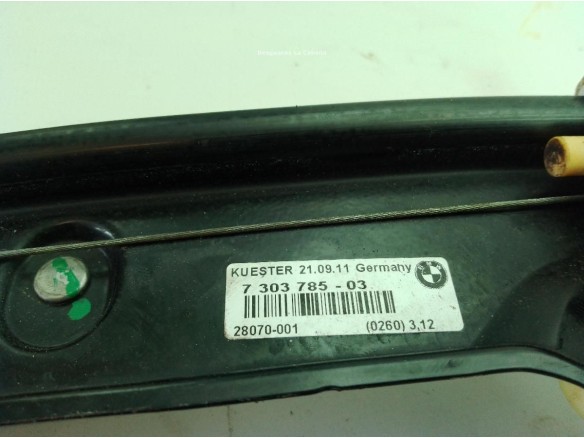 730318503 ELEVALUNAS PUERTA LAT DEL IZQ BMW 6 Coupé (F13)|Desguaces La Cabaña