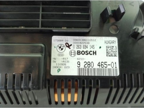 1036908460 CUADRO INSTRUMENTOS BMW 6 Coupé (F13)|Desguaces La Cabaña