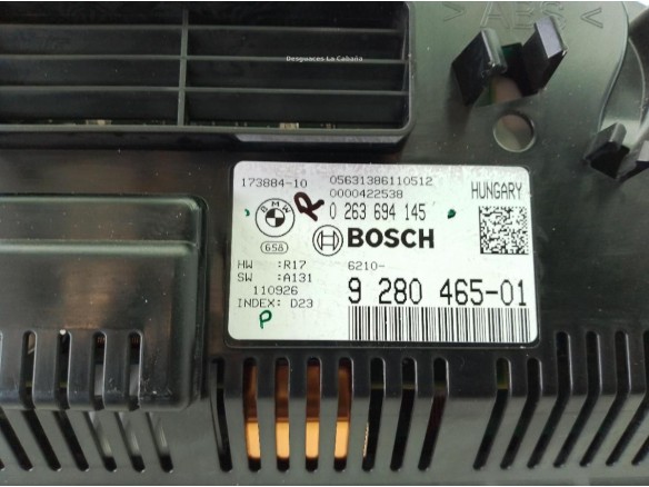 1036908460 CUADRO INSTRUMENTOS BMW 6 Coupé (F13)|Desguaces La Cabaña