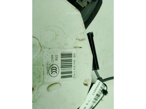 5K4839016Q CERRADURA PUERTA LAT TRA DER SEAT LEON (5F1)|Desguaces La Cabaña