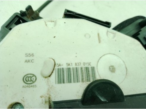 5K1837015E CERRADURA PUERTA LAT DEL IZQ SEAT LEON (5F1)|Desguaces La Cabaña