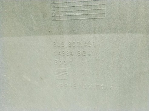 6J3807421  GRU PARAGOLPES TRA SEAT IBIZA IV (6J5, 6P1)|Desguaces La Cabaña