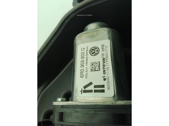 6J3837462, 6R0959802Q ELEVALUNAS PUERTA LAT DEL DER SEAT IBIZA IV (6J5, 6P1)|Desguaces La Cabaña