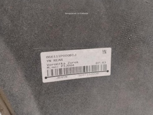 866401P020 PARAGOLPES TRA KIA VENGA (YN)|Desguaces La Cabaña