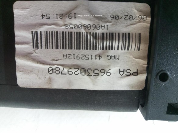 9653029780 MODULO ELECTRONICO 7 CITROEN C6 (TD_) |Desguaces La Cabaña