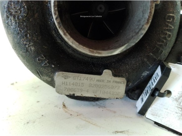 708639-04 TURBO RENAULT LAGUNA II Grandtour (KG0/1_)|Desguaces La Cabaña