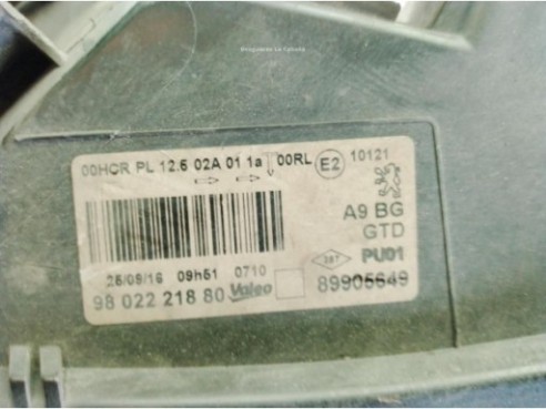1685351580 FARO IZQUIERDO PEUGEOT 208|Desguaces La Cabaña