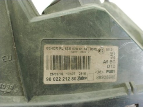 1685351480, 9802221280 FARO DERECHO PEUGEOT 208|Desguaces La Cabaña