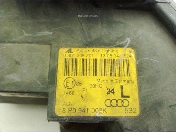 FARO IZQUIERDO AUDI A3 Sportback (8PA)|Desguaces La Cabaña
