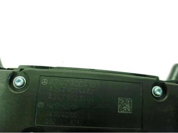 A2479004103 MANDO MULTIMEDIA MERCEDES BENZ CLASE A (W177)|Desguaces La Cabaña