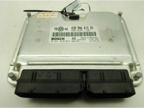 038906019DS,0281010543, CENTRALITA MOTOR VOLKSWAGEN SinValor|Desguaces La Cabaña