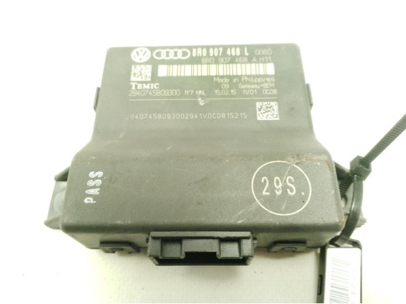 8R0907468L CENTRALITA MOTOR AUDI A4 (8K2, B8)|Desguaces La Cabaña