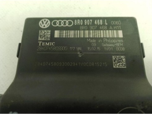 8R0907468L CENTRALITA MOTOR AUDI A4 (8K2, B8)|Desguaces La Cabaña