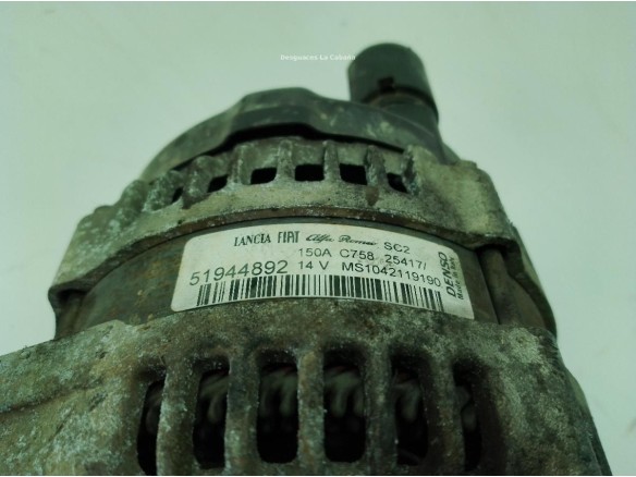 0000051944892, 51944892 ALTERNADOR FIAT DUCATO Furgón (250_, 290_)|Desguaces La Cabaña