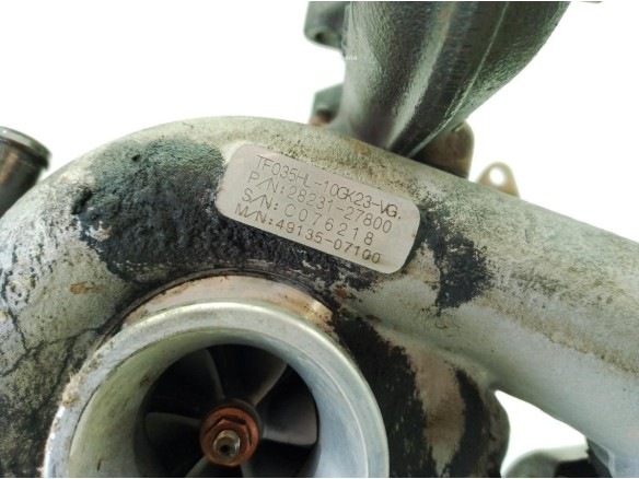 2823127800 TURBO HYUNDAI SANTA FE II Furgoneta/SUV (CM)|Desguaces La Cabaña