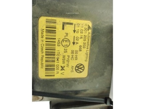 1T0941005R FARO IZQUIERDO VW TOURAN (1T1, 1T2)|Desguaces La Cabaña