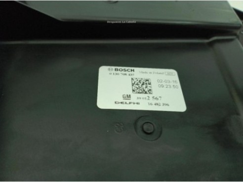 39012567 ELECTROVENTILADOR OPEL ASTRA K (B16)|Desguaces La Cabaña