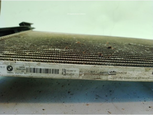 64506804722 RADIADOR AIRE ACONDICIONADO BMW 1 (F21)|Desguaces La Cabaña